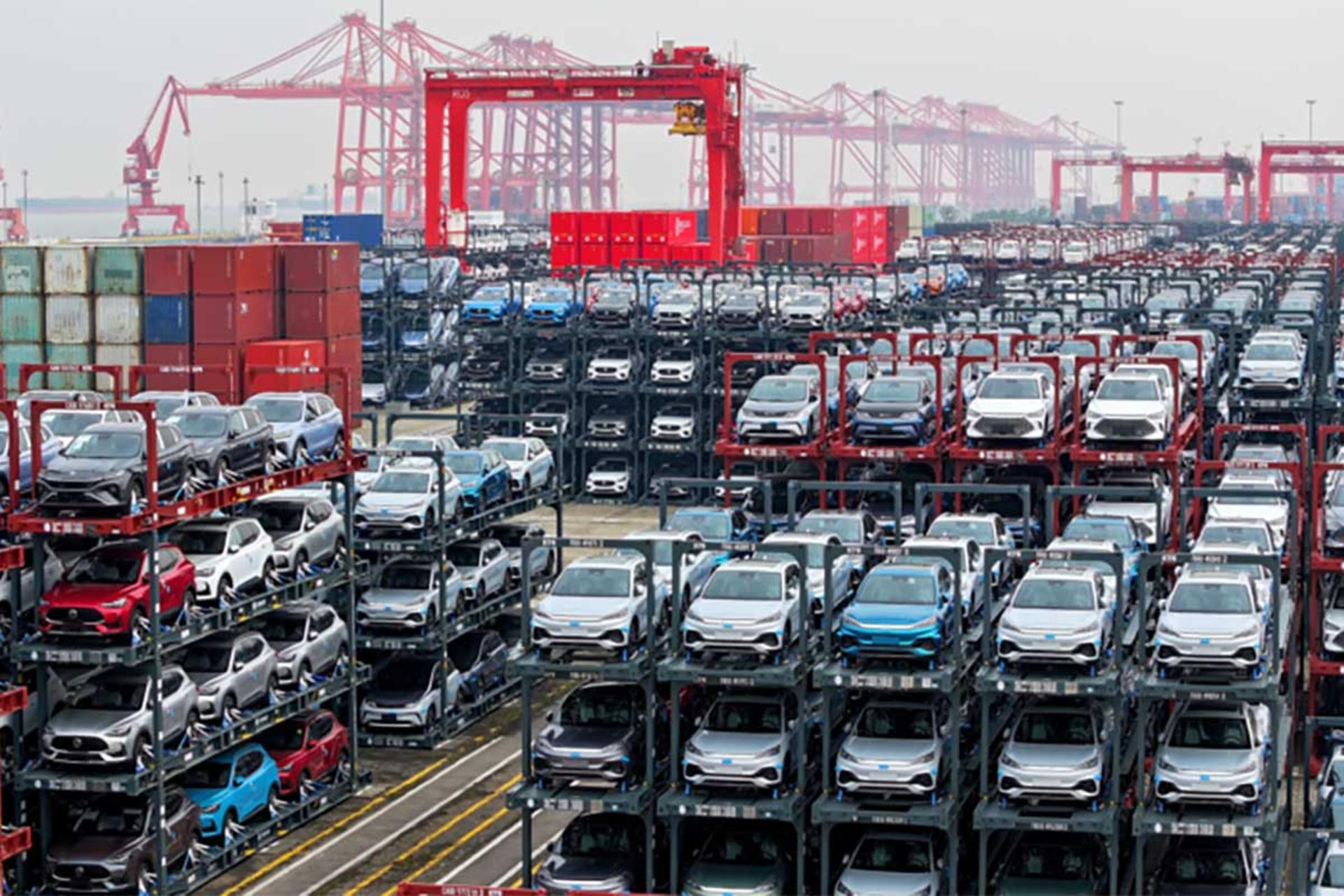 رکورد صادرات خودروی چین در سال 2025