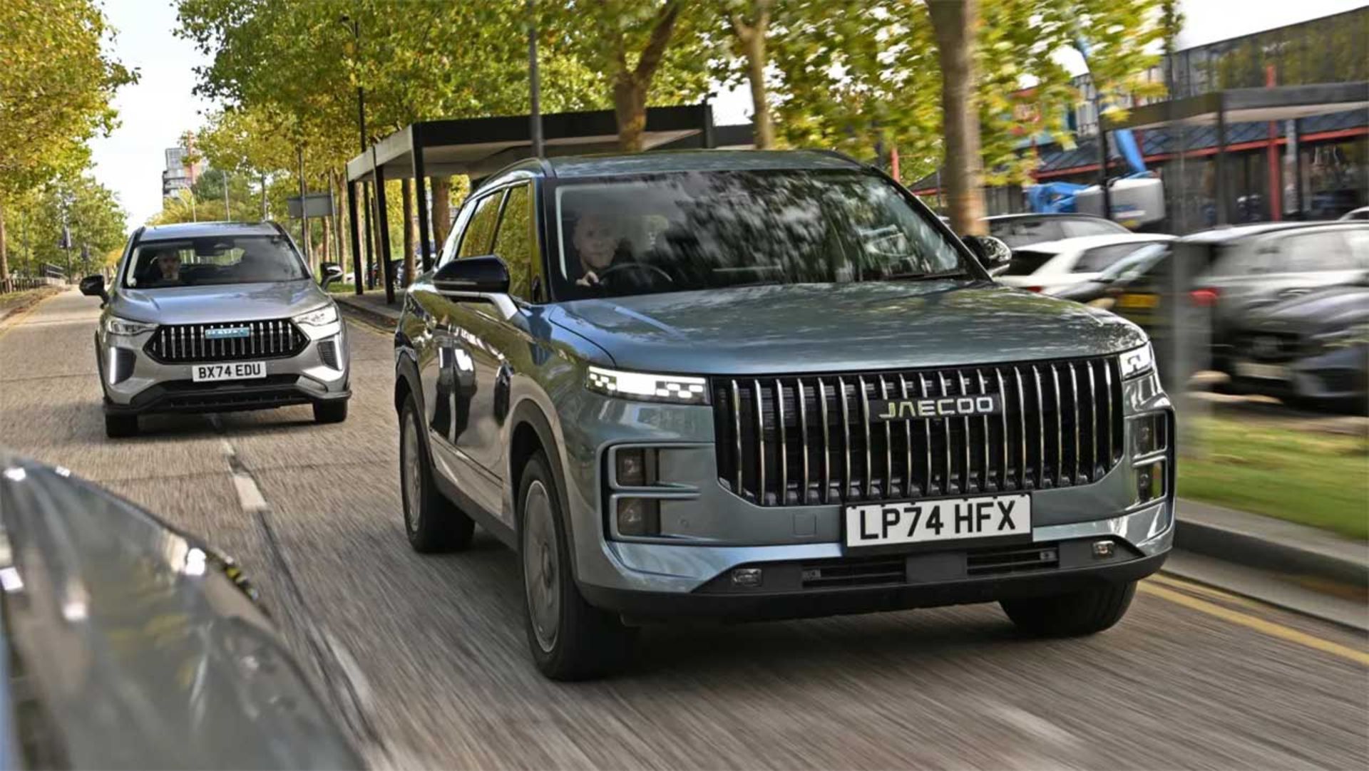 مقایسه بزرگ شاسی‌بلندهای هیبرید چینی