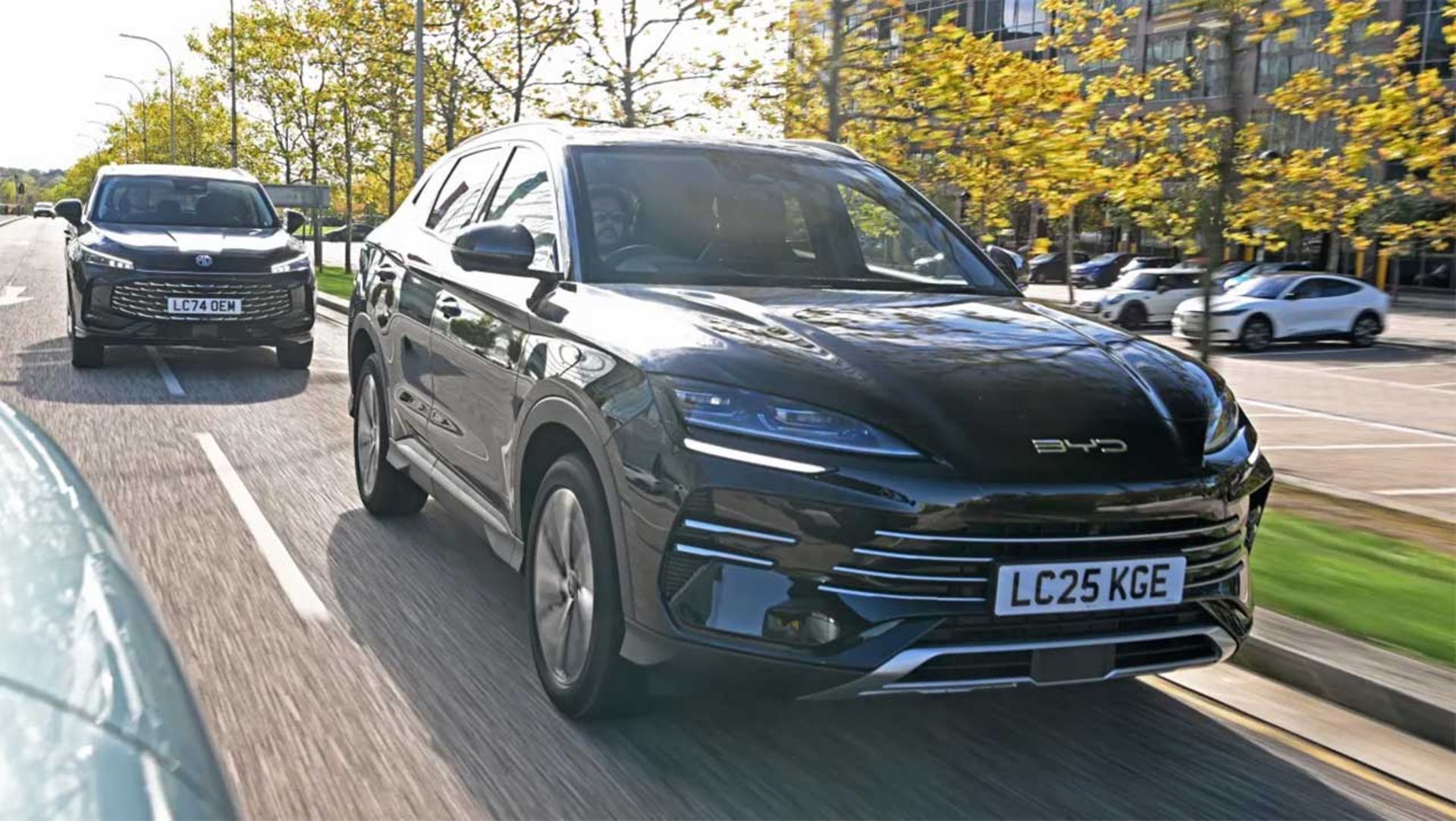 مقایسه بزرگ شاسی‌بلندهای هیبرید چینی