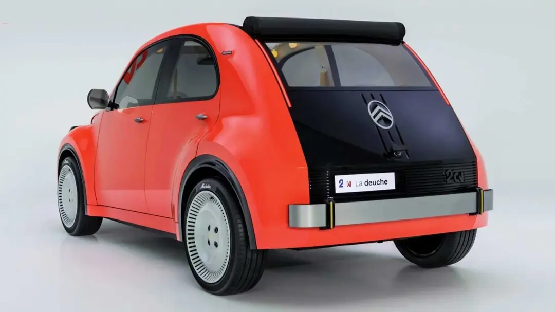 سیتروئن 2CV / ژیان برقی جدید نمای عقب