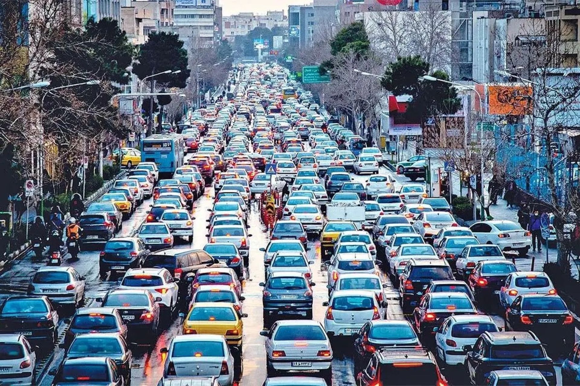 ترافیک خودروهای شخصی
