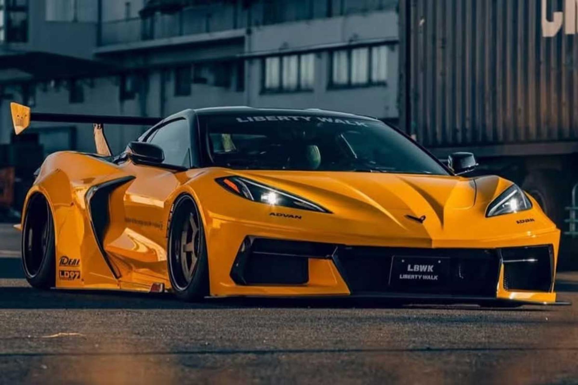 کوروت با تیونینگ لیبرتی واک