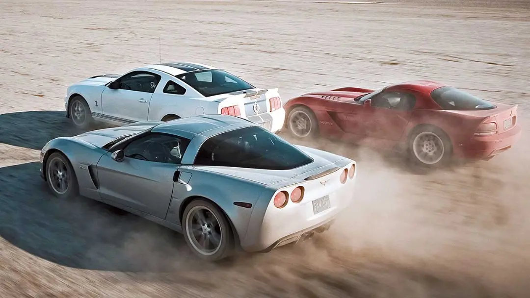 نبرد کوروت Z06، موستانگ شلبی GT500 و وایپر سال 2006