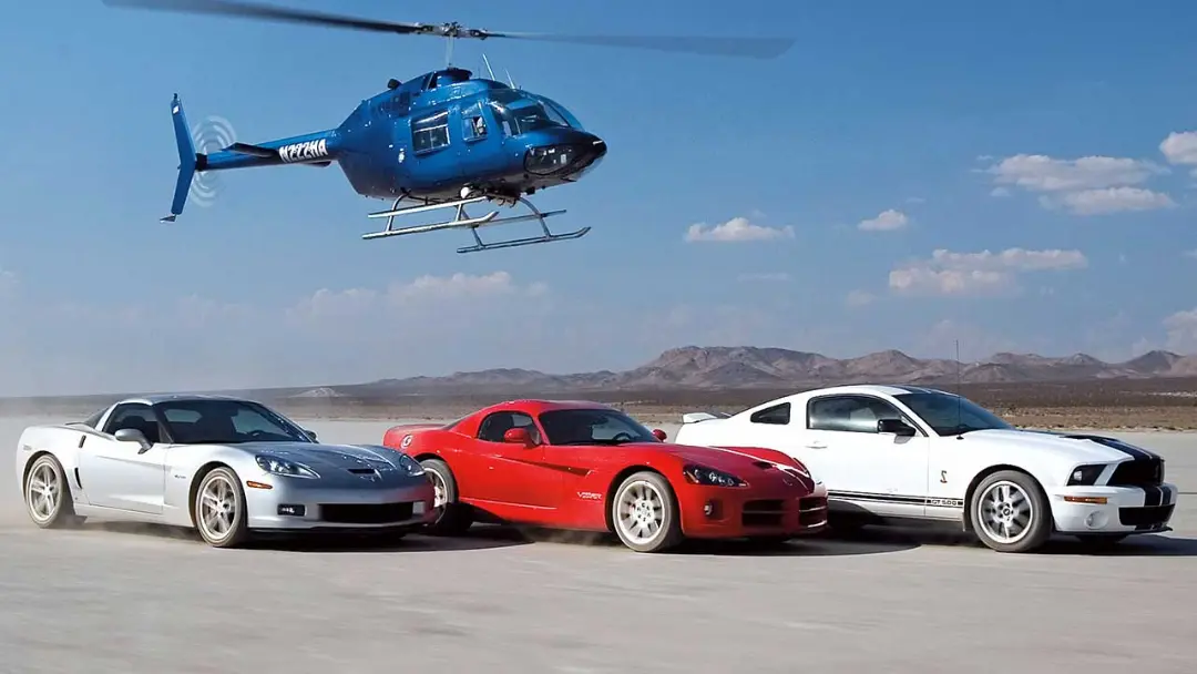 نبرد کوروت Z06، موستانگ شلبی GT500 و وایپر سال 2006