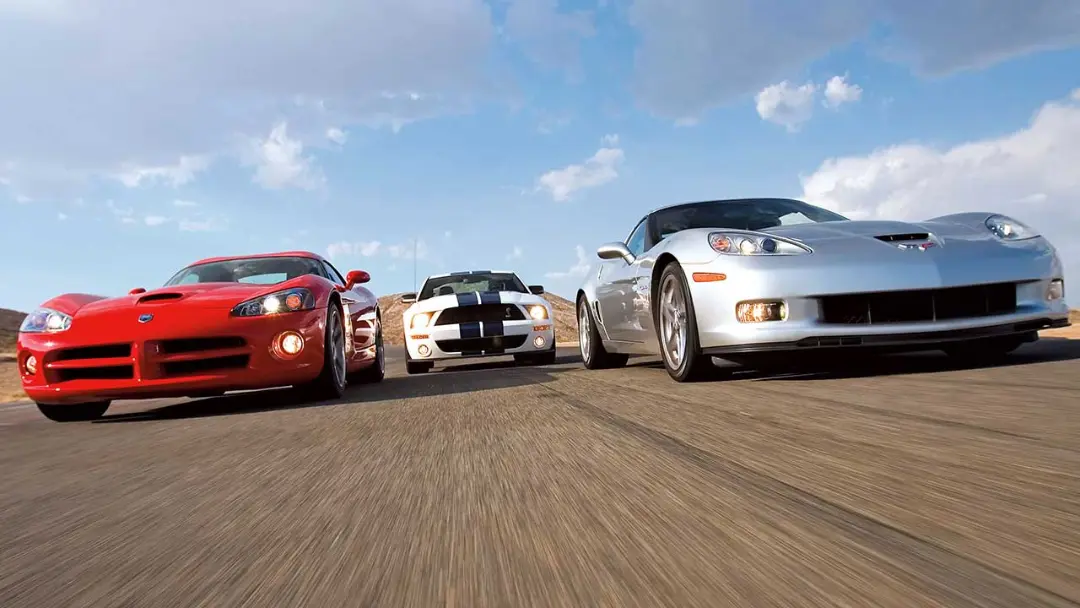 نبرد کوروت Z06، موستانگ شلبی GT500 و وایپر سال 2006
