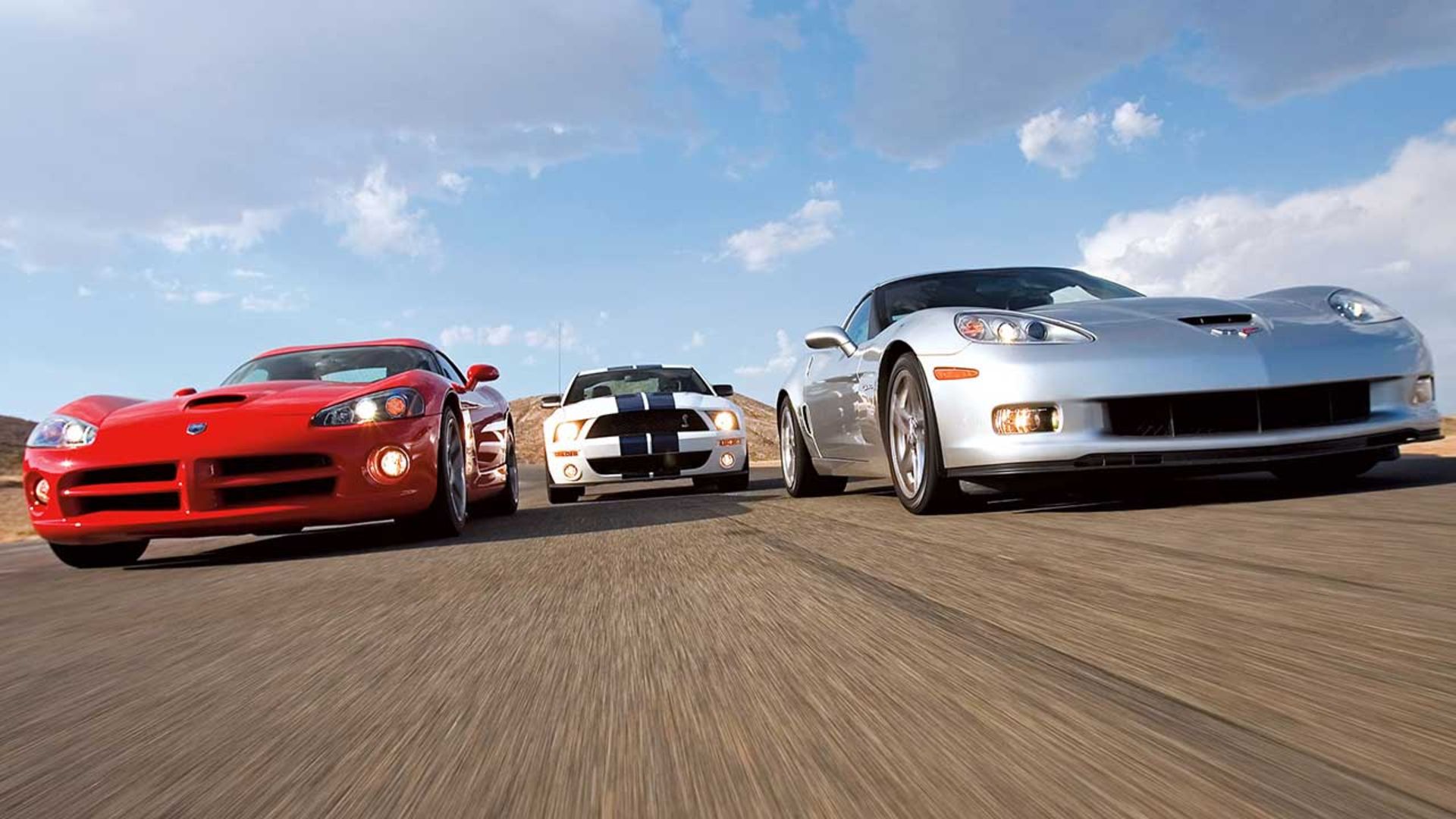 نبرد کوروت Z06، موستانگ شلبی GT500 و وایپر سال 2006