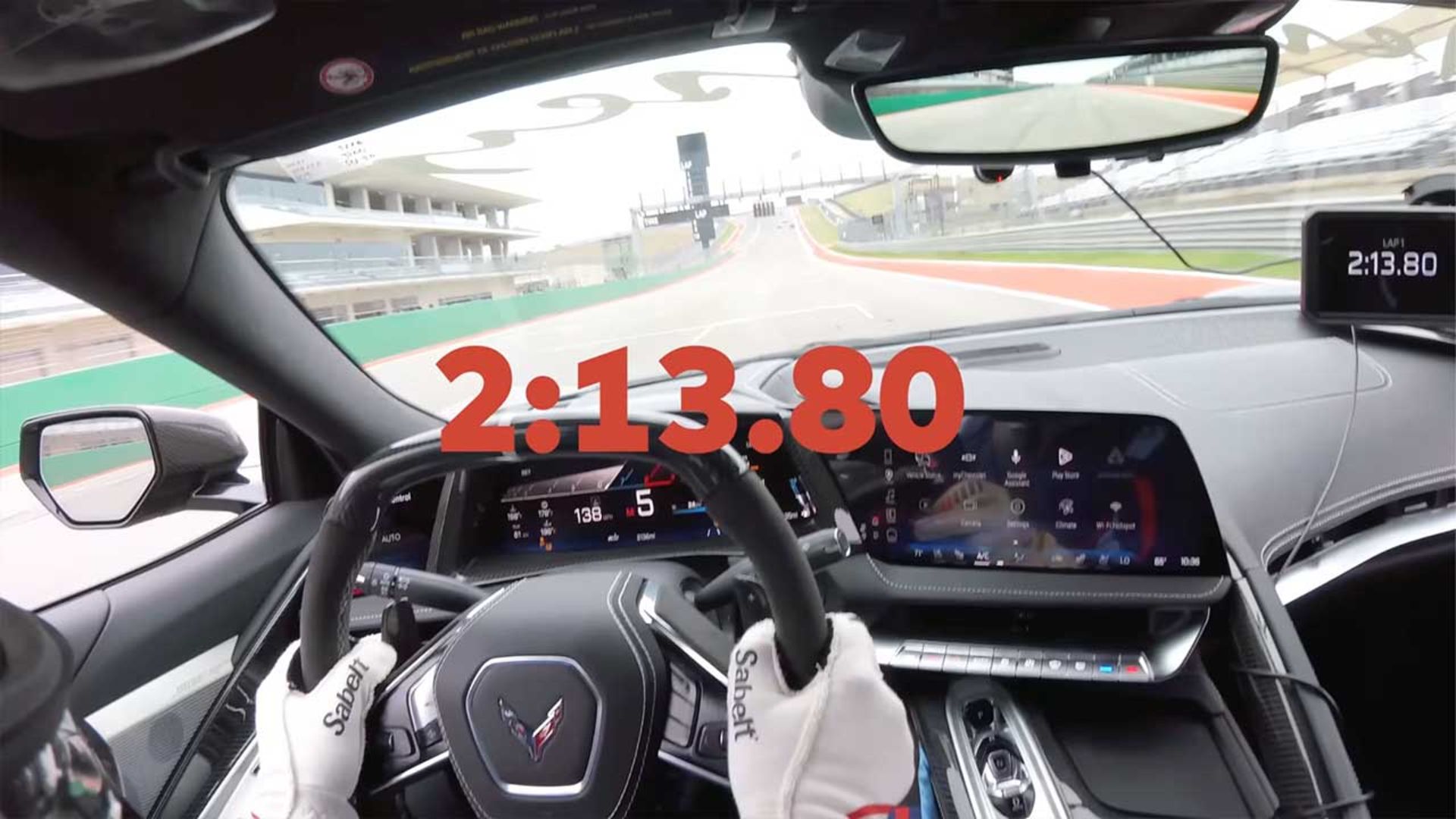 رکورد کوروت ZR1 در پیست کوتا