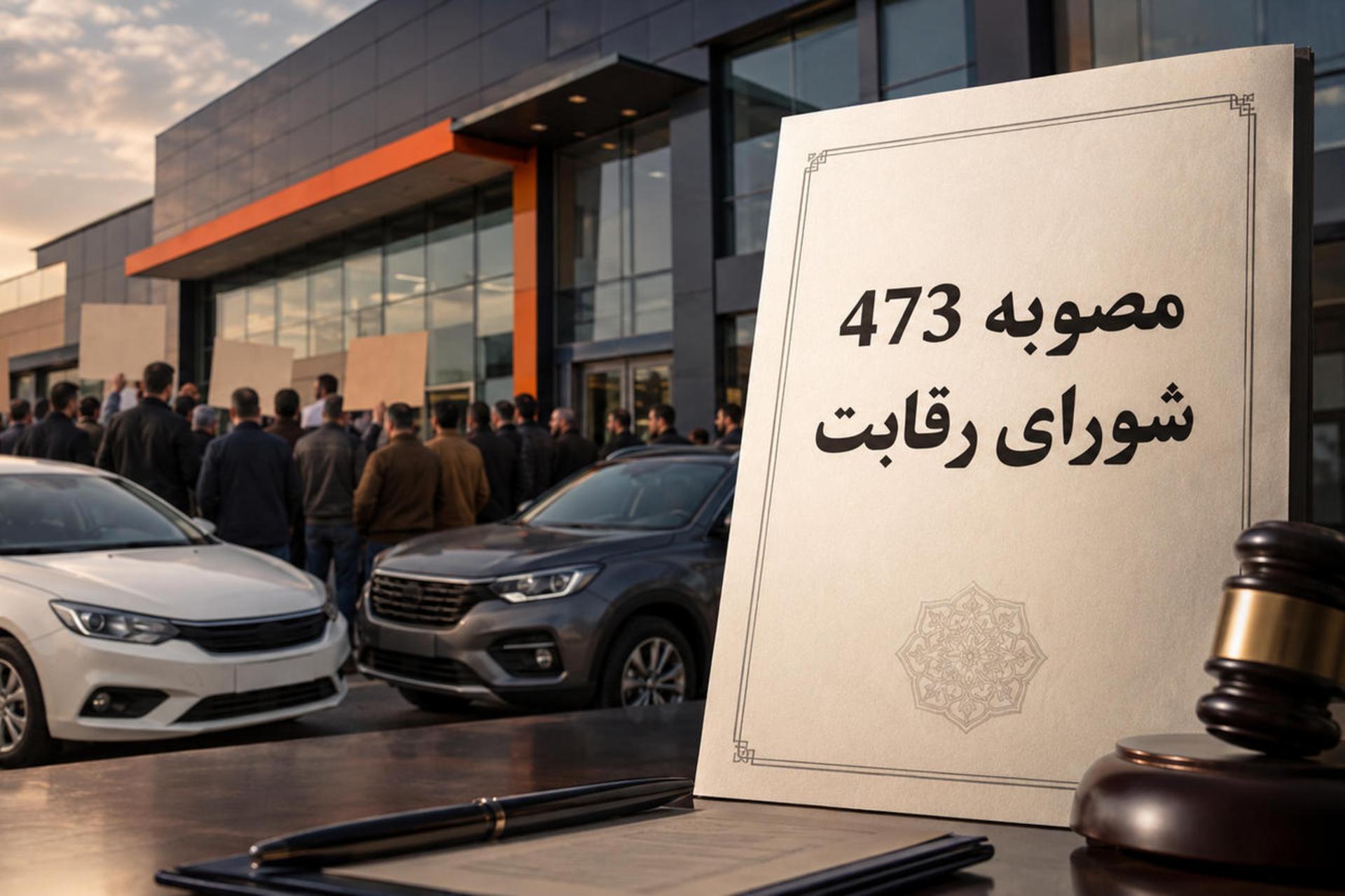 مصوبه 473 شورای رقابت