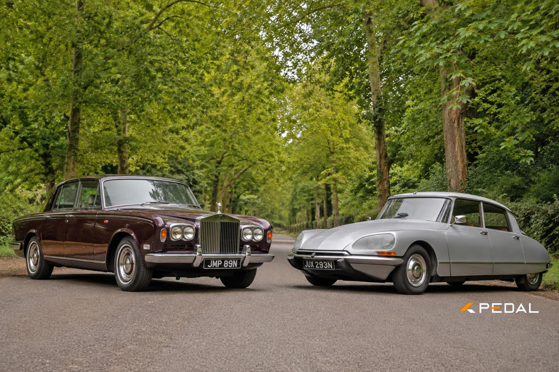rollsroyce-silver-shadow  vs Citroen DS