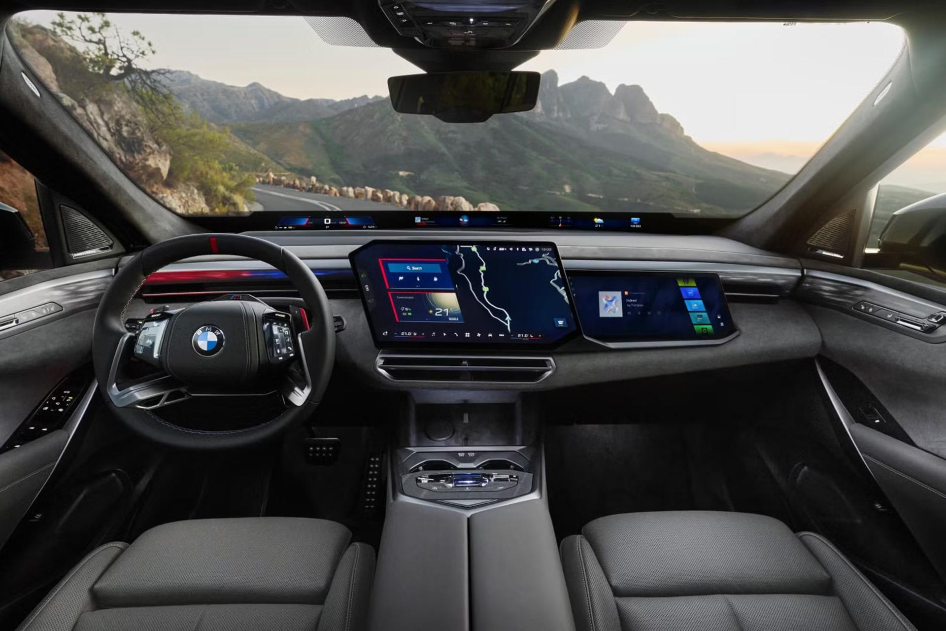 کابین داخلی و داشبورد دیجیتال خودروی بی ام و (BMW) X5 مدل ۲۰۲۷