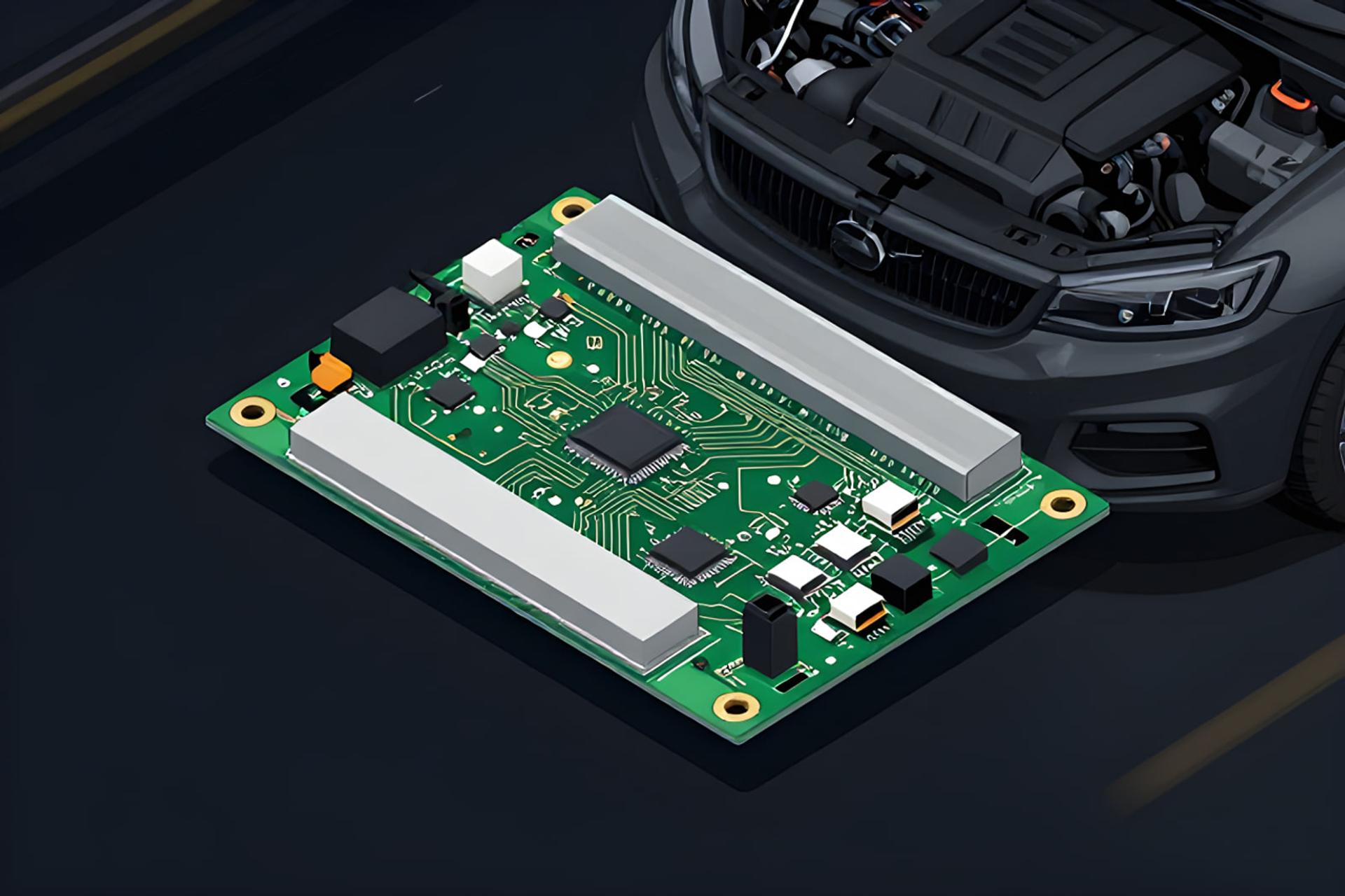 برد الکترونیکی مغز بدنه (Body Control Module) در کنار موتور خودرو