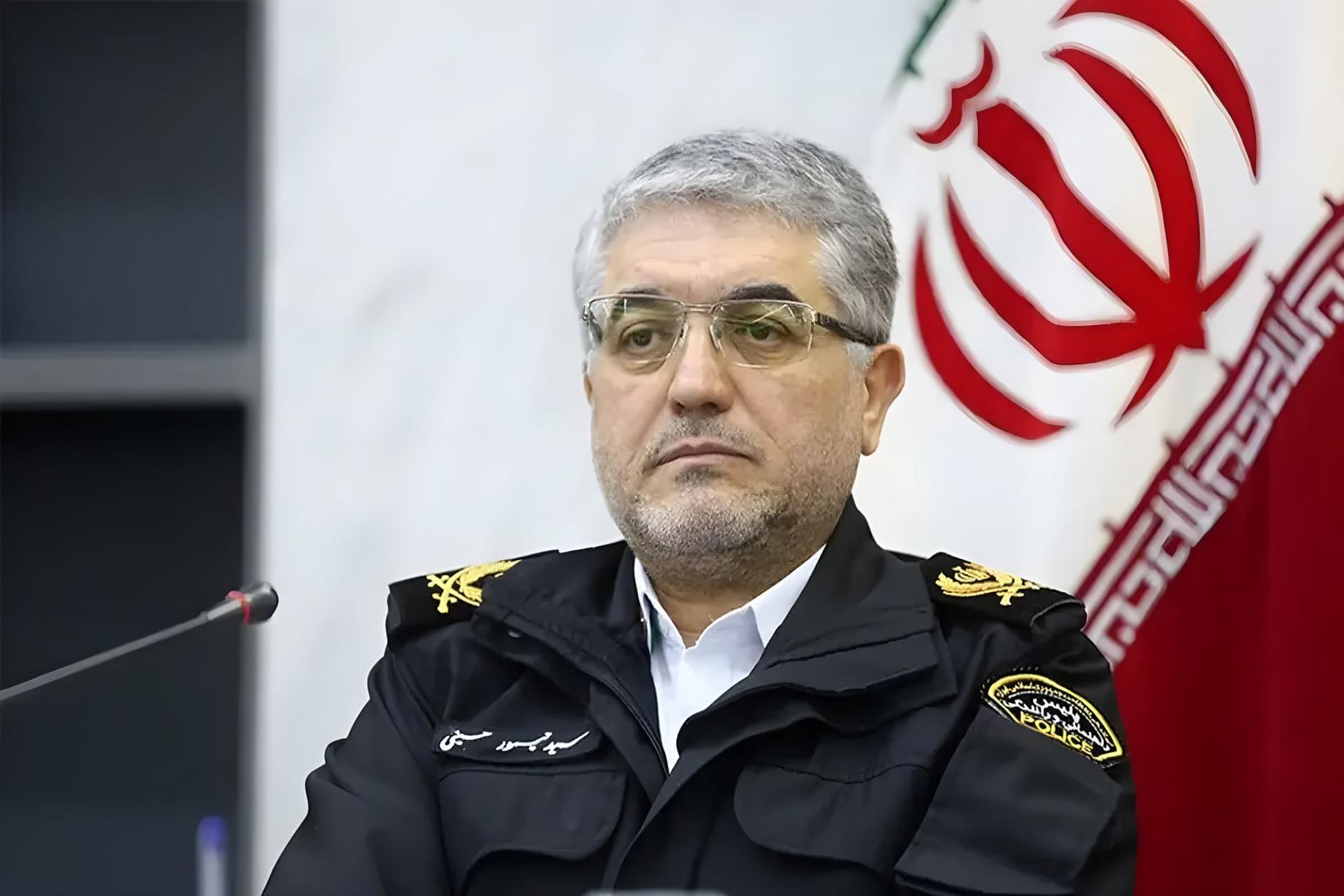 رئیس پلیس راهور در نشست خبری مربوط به آزمون تصادف خودروها