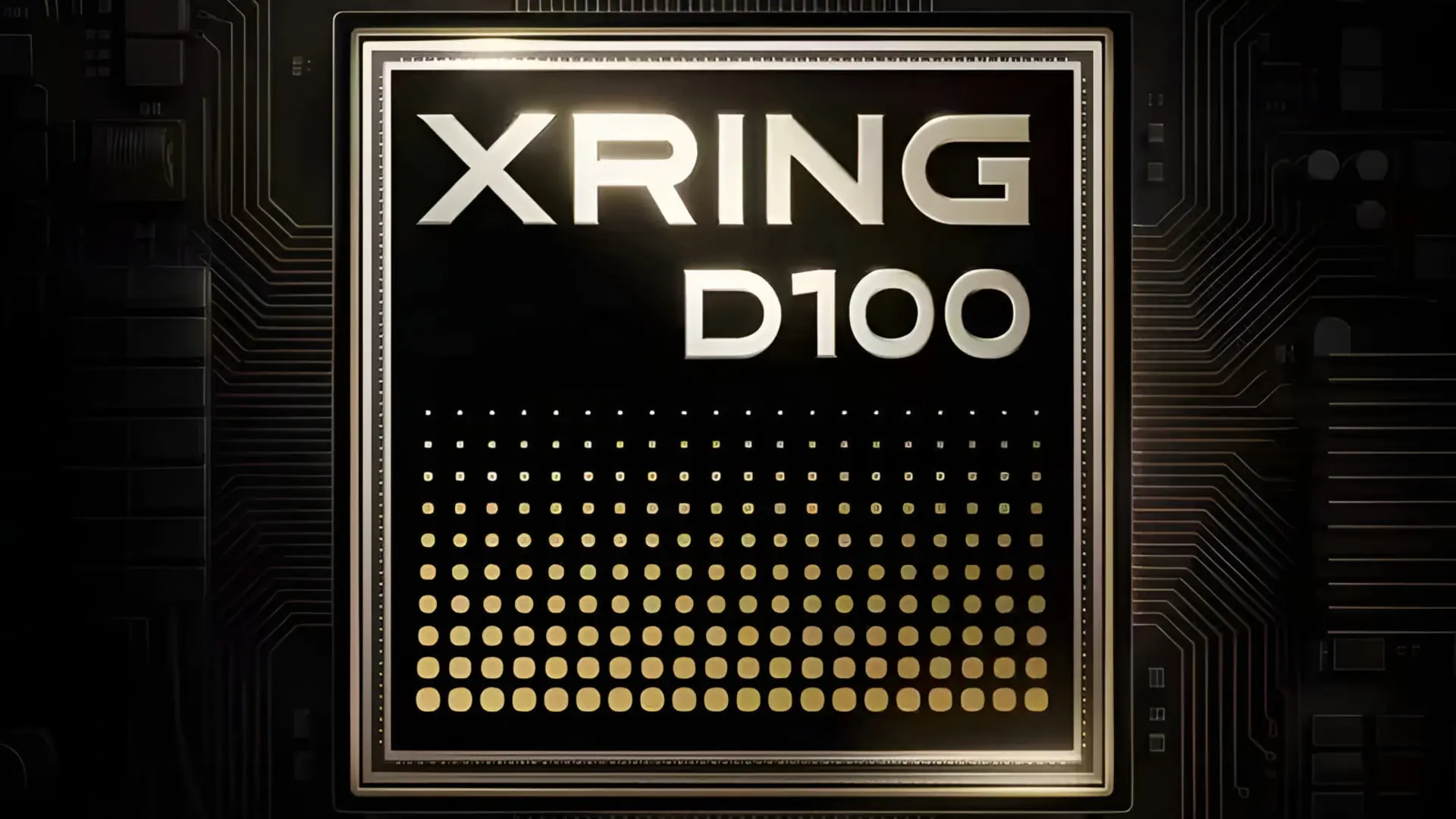 تراشه هوشمند xRing D100 (xRing D100) روی برد الکترونیکی