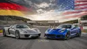 خودروهای پورشه ۹۱۸ (Porsche 918 Spyder) و شورولت کوروت ZR1X در پیست نوربرگرینگ