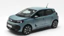 خودرو برقی داچیا اسپرینگ (Dacia Spring) با رنگ آبی روشن در استودیو