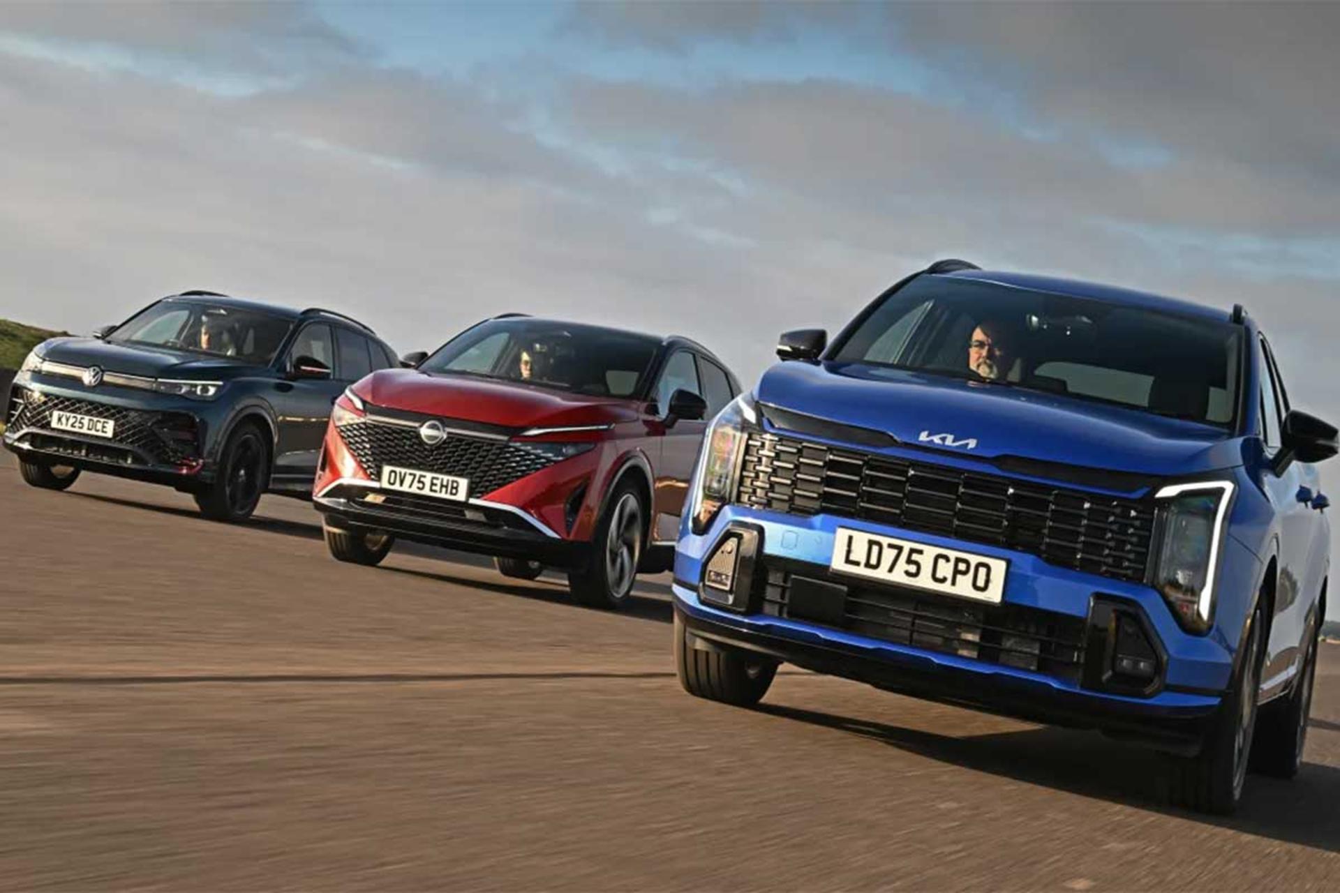 مقایسه قشقایی، اسپورتیج یا تیگوآن