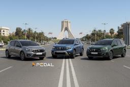 dacia cars iran sandero duster jogger