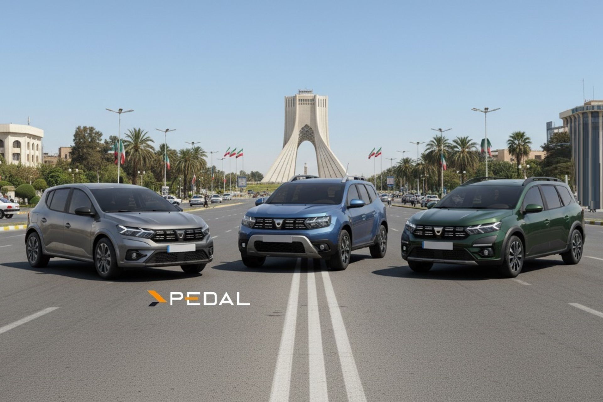dacia cars iran sandero duster jogger