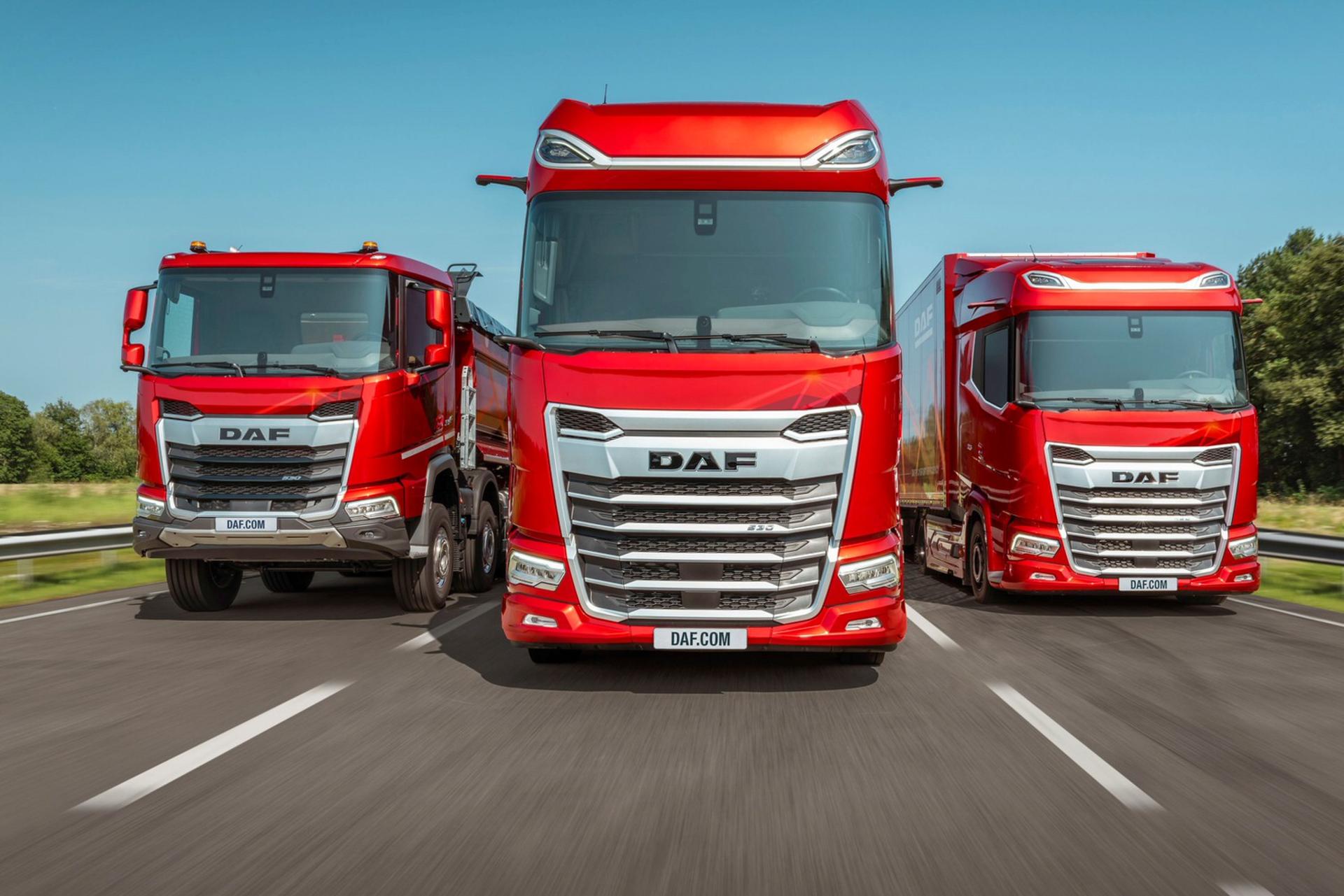 daf truck trailer