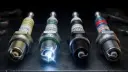 چهار مدل مختلف شمع خودرو از برندهای NGK، Denso، Bosch و Champion