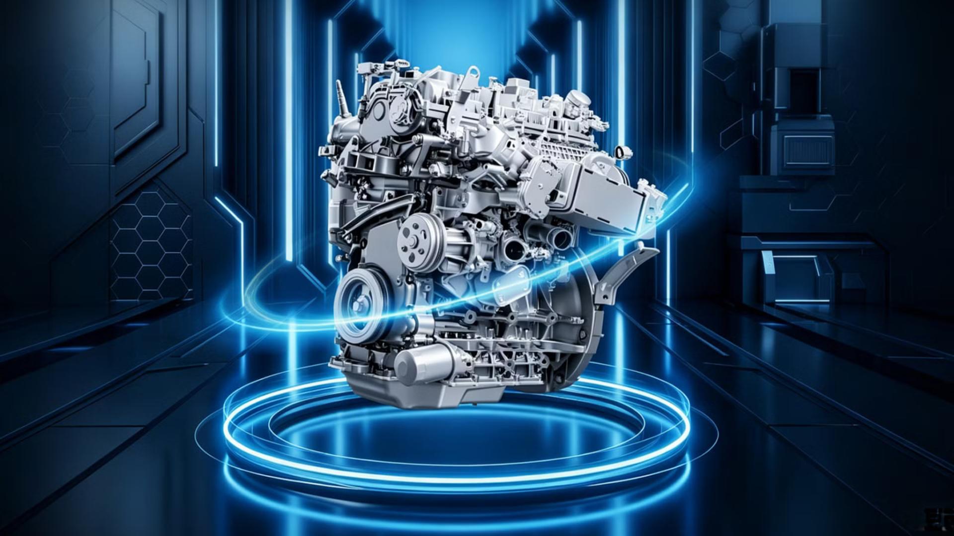 موتور جدید دانگ‌فنگ (Dongfeng Mach Power 2.0t) در یک محیط تکنولوژیک