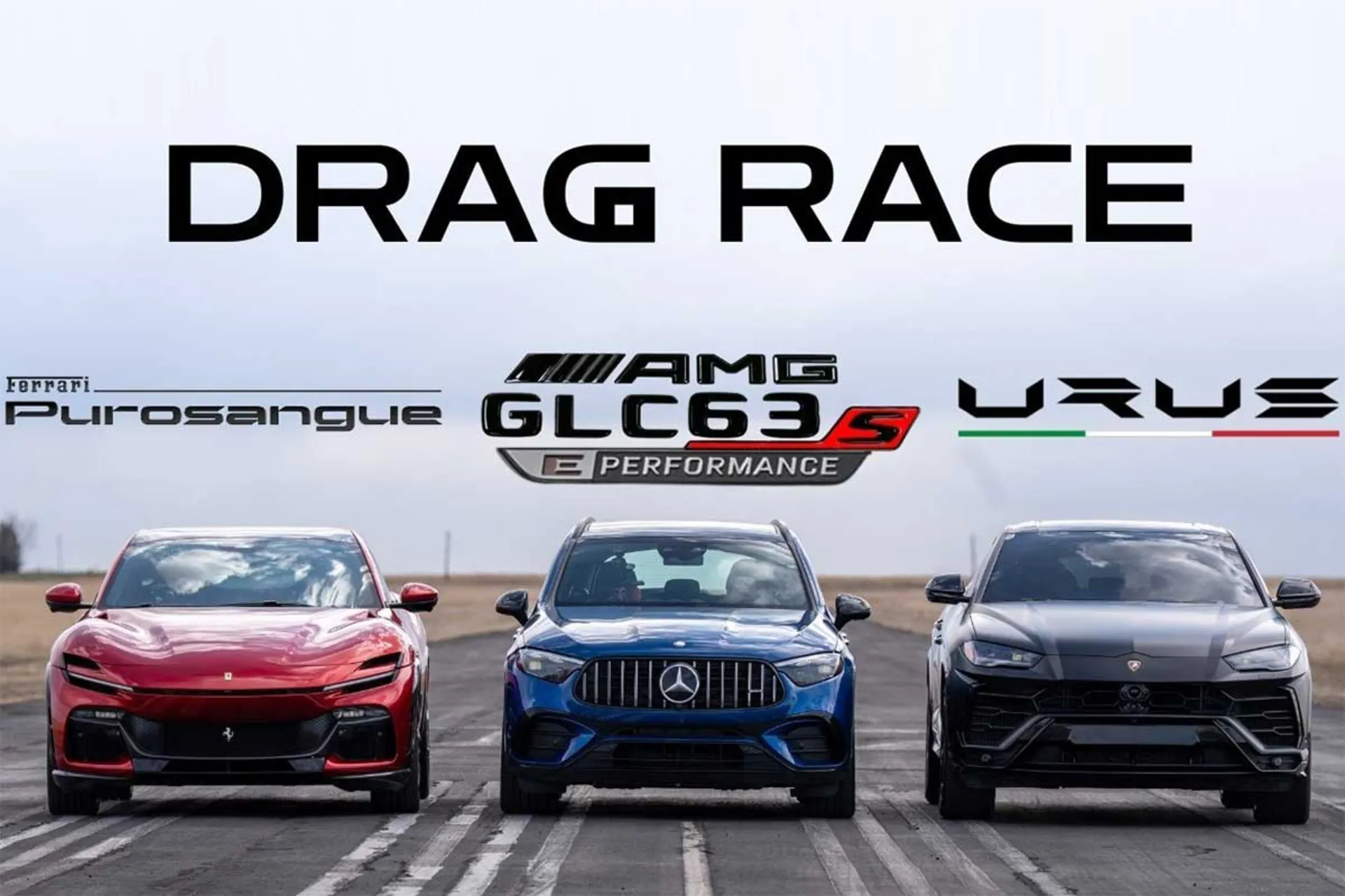 مرسدس GLC63 با شاسی‌بلندهای لامبورگینی و فراری