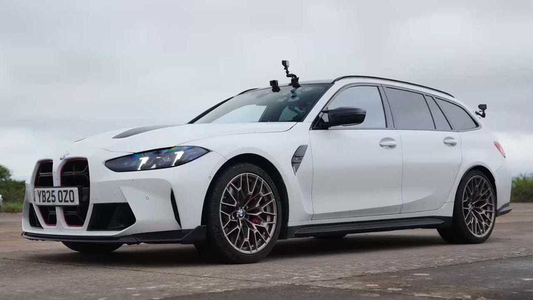 درگ بی‌ام‌و M3 CS و آئودی R8 GT
