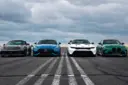 درگ موستانگ GTD با پورشه 911 هیبرید، بی‌ام‌و M4 CS و مرسدس AMG GT63