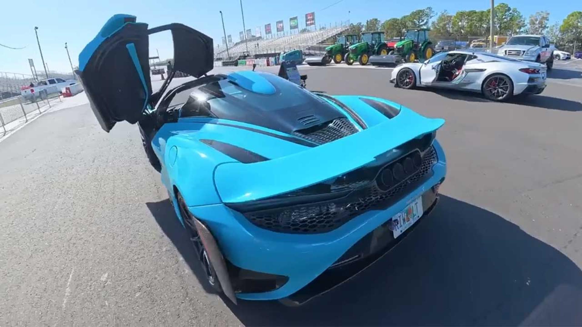 درگ کوروت ZR1X و مک‌لارن 765LT