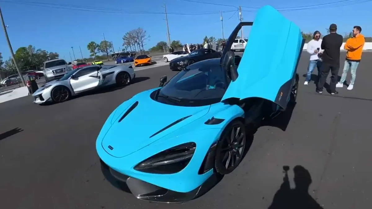 درگ کوروت ZR1X و مک‌لارن 765LT