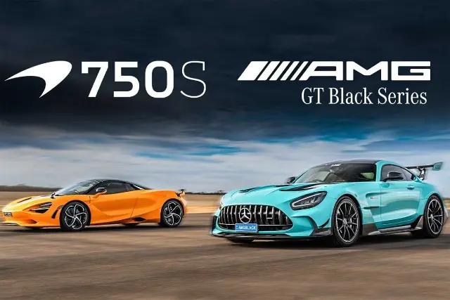 مرسدس AMG GT بلک سریز در برابر مک‌لارن 750S