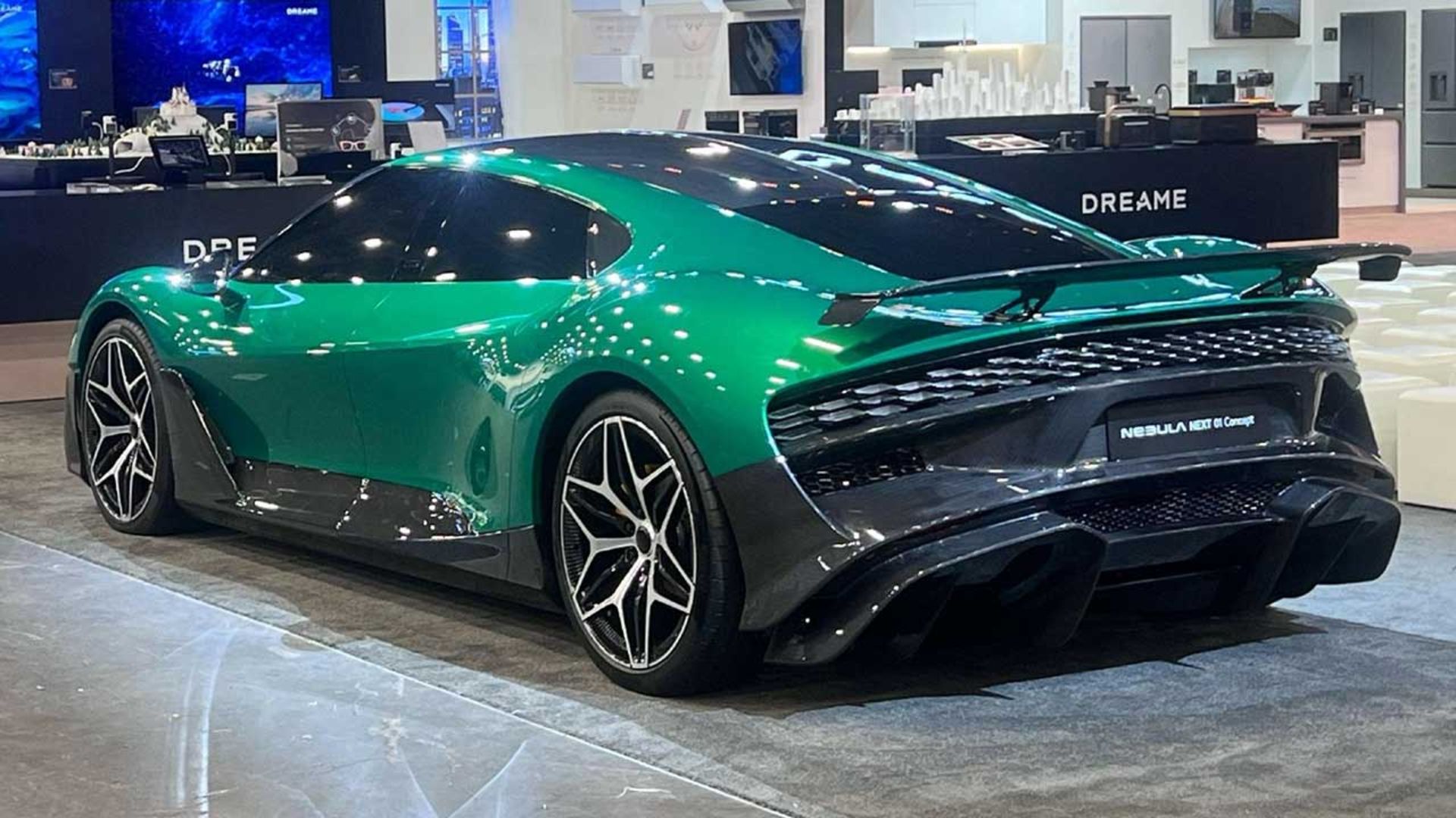 هایپرکار چینی دریم رقیب بوگاتی