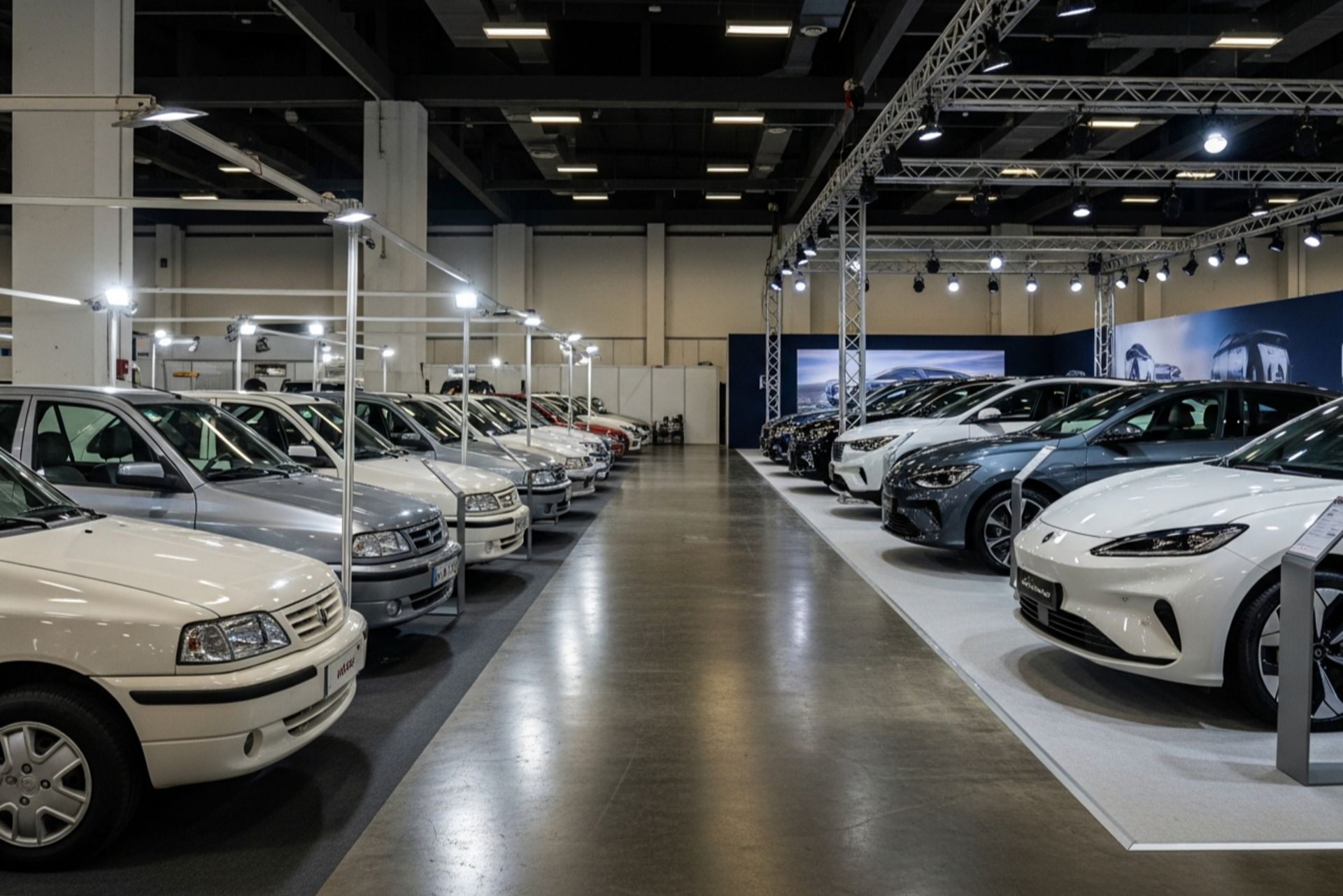 راننده نگران از قیمت بالای بنزین در پمپ بنزین