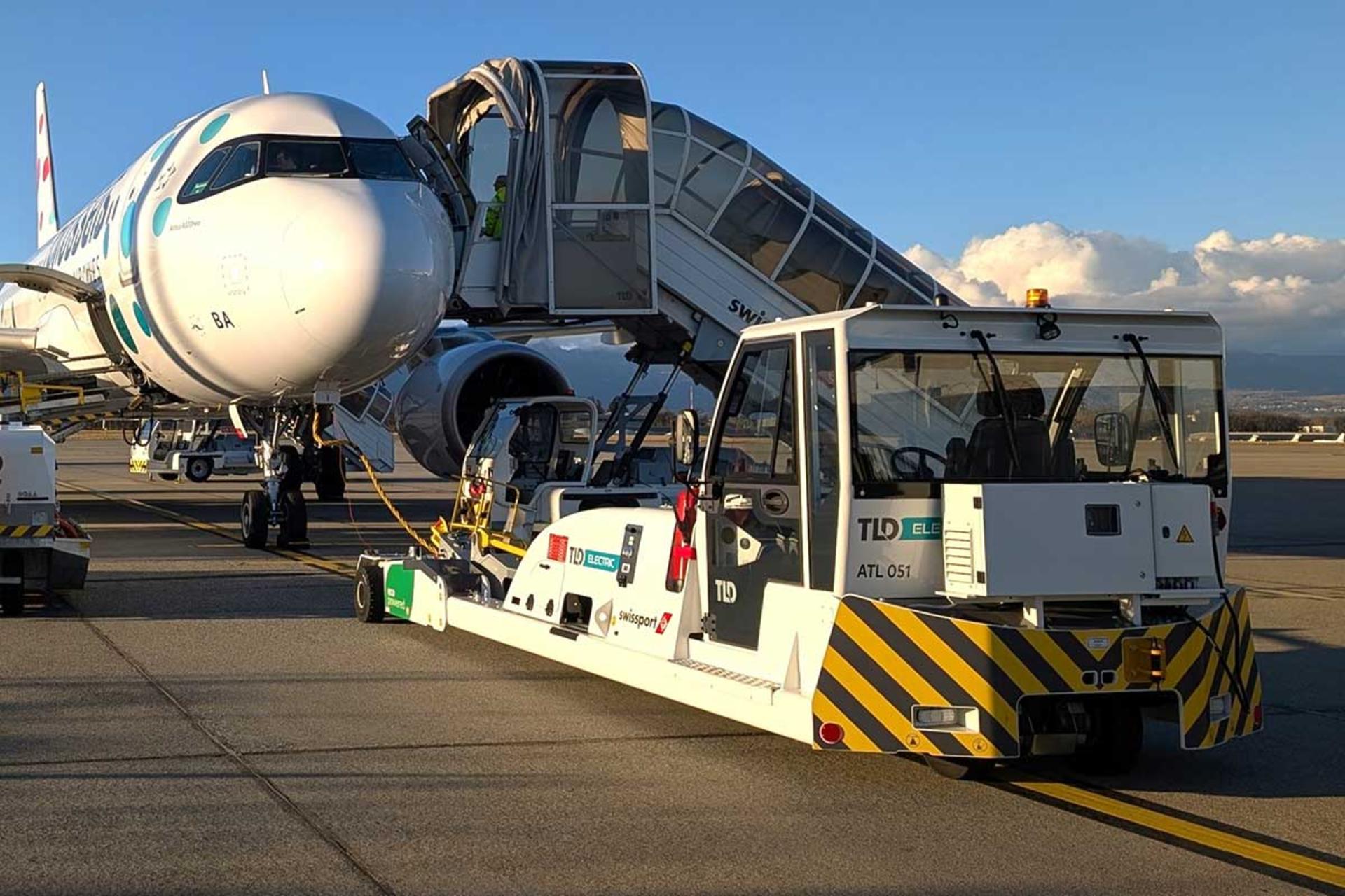 خدمات زمینی تمام برقی هواپیما