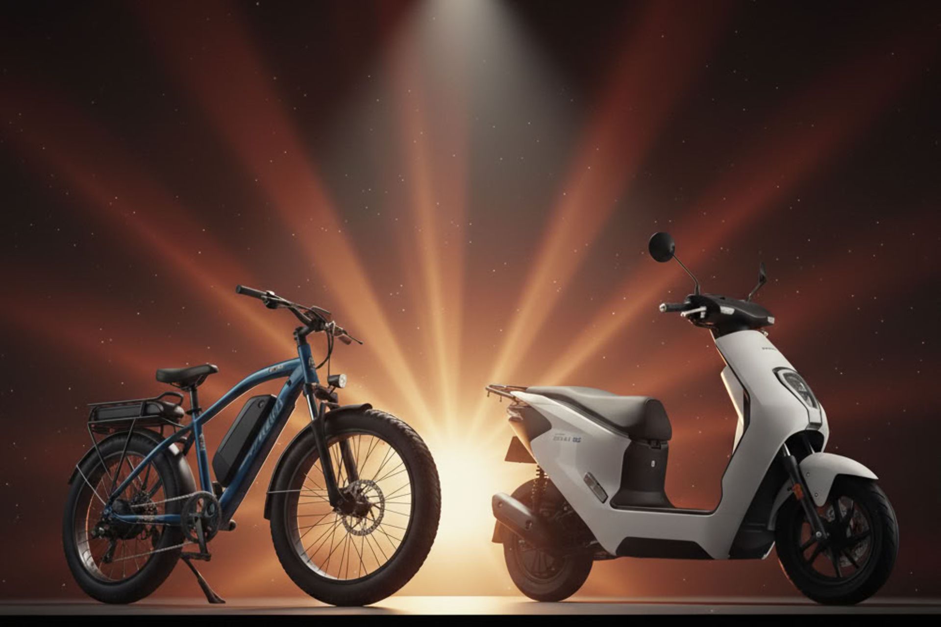 مقایسه موتورسیکلت برقی با دوچرخه