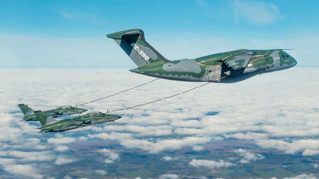 هواپیمای سوخت رسان امبرائر KC-390
