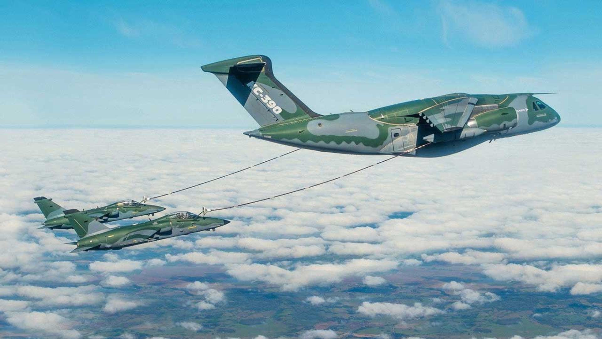 هواپیمای سوخت رسان امبرائر KC-390