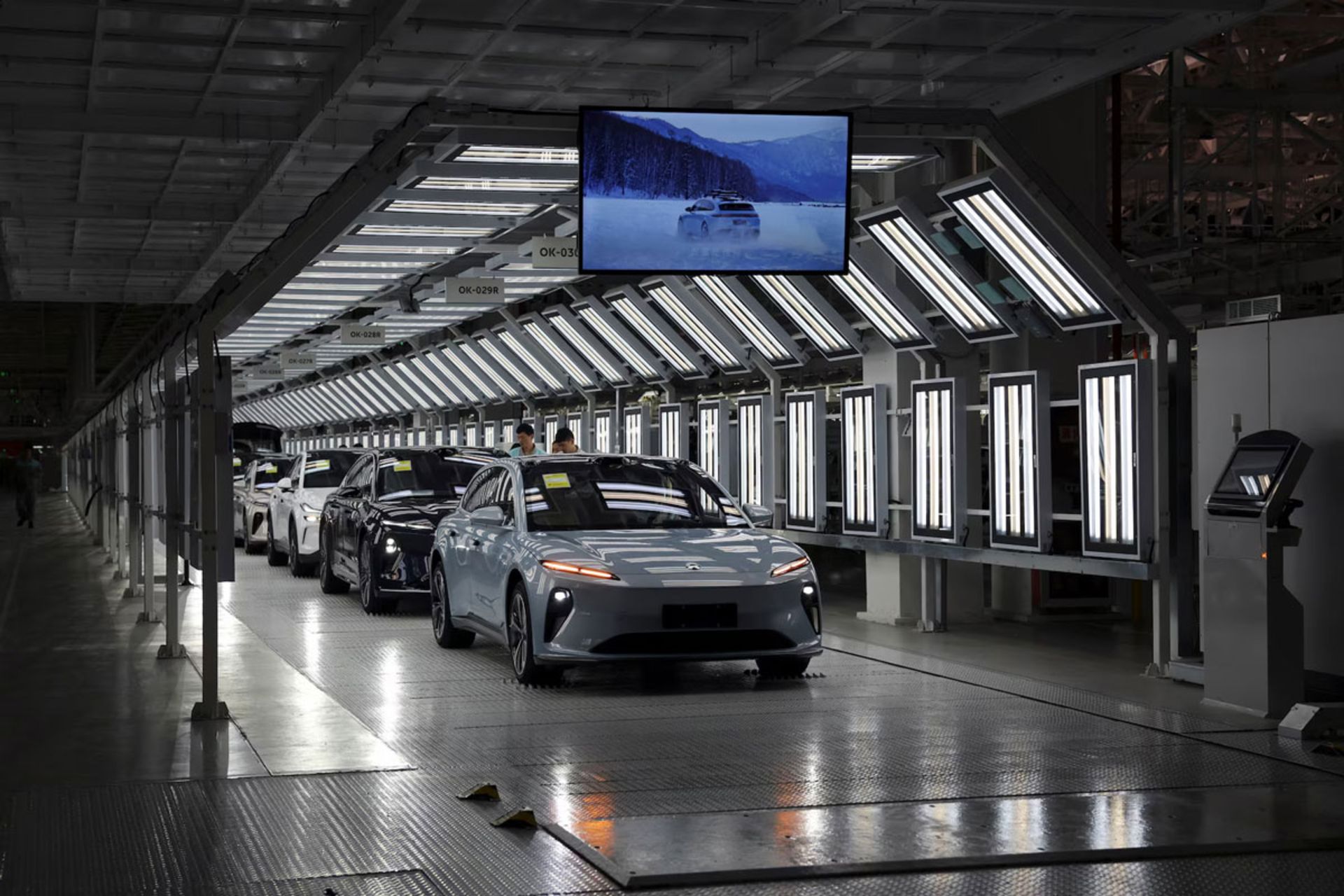 خط تولید خودرو در چین