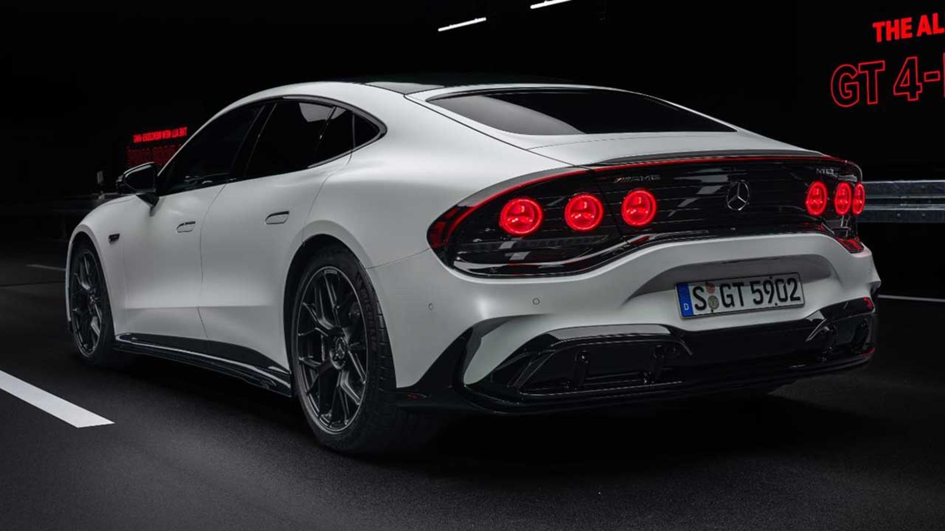 مرسدس AMG GT چهاردر برقی