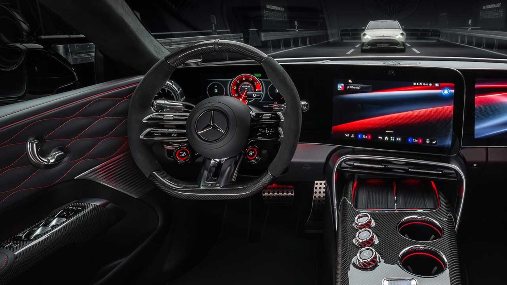مرسدس AMG GT چهاردر برقی