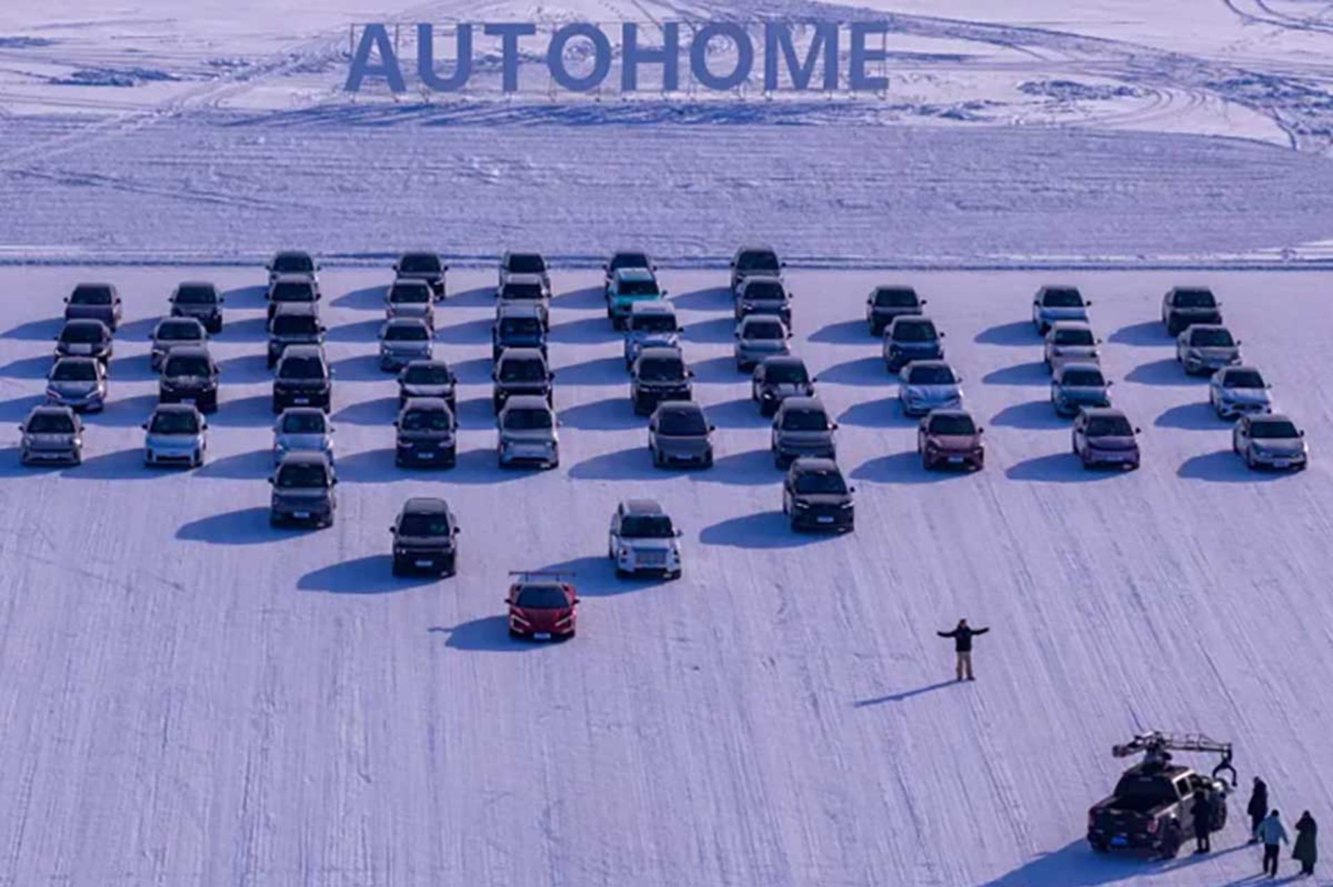 بزرگ‌ترین آزمایش زمستانی خودروهای برقی