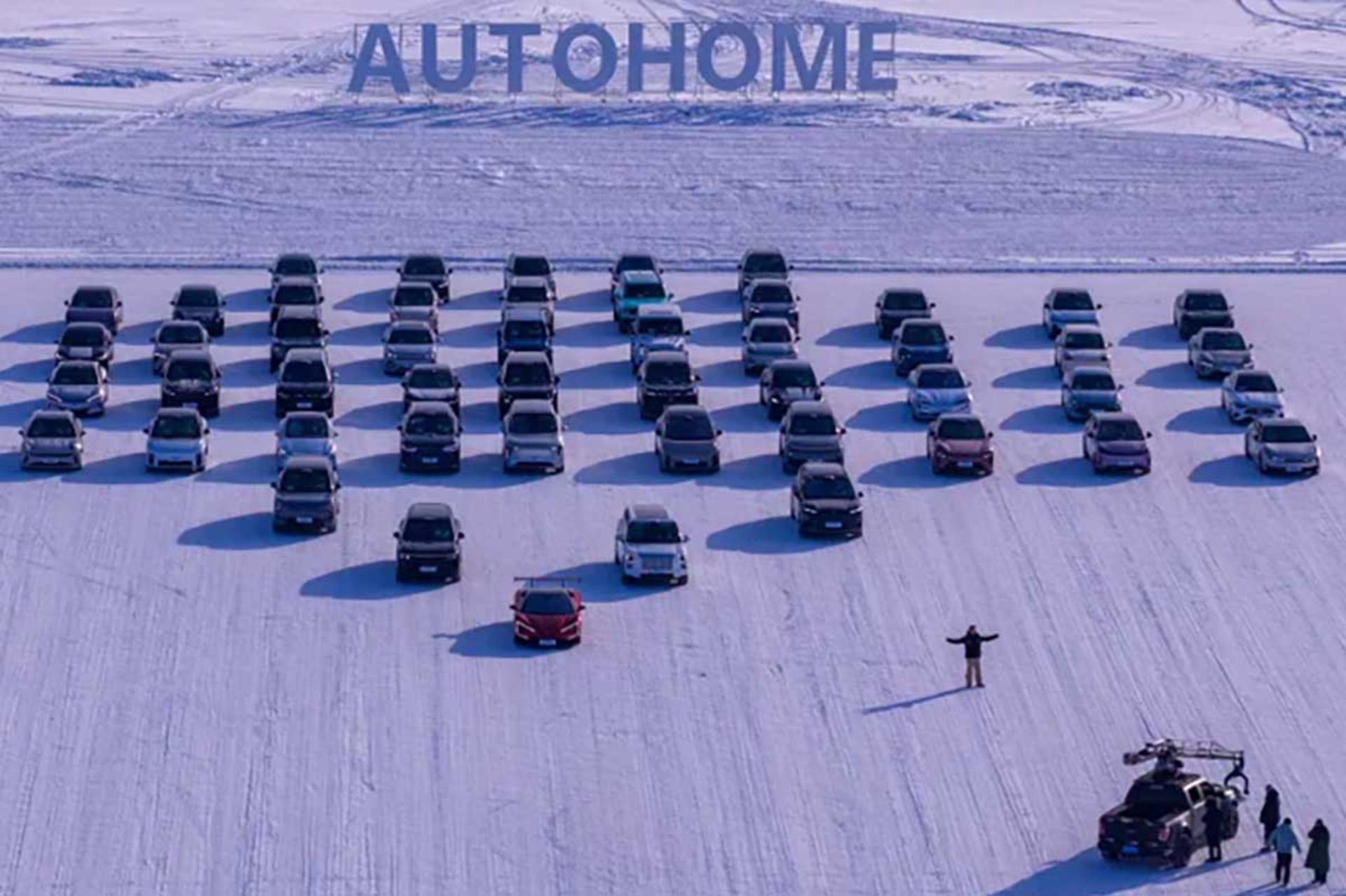 بزرگ‌ترین آزمایش زمستانی خودروهای برقی