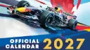 ماشین مسابقه‌ای رد بول (Red Bull) در طرح رسمی تقویم ۲۰۲۷ فرمول یک