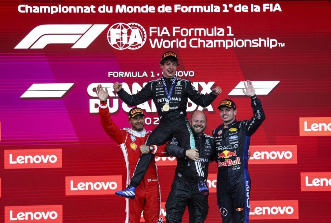 F1  Canada 2026 results 