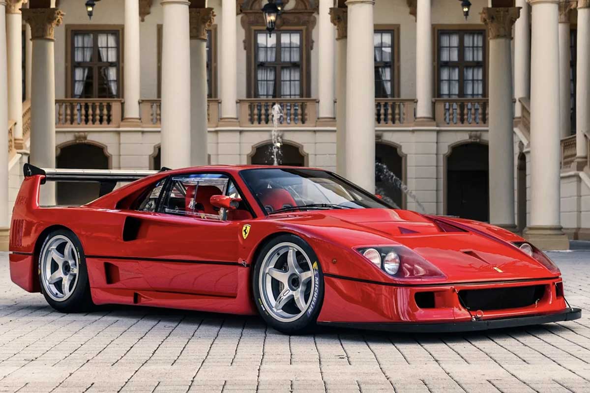 حراج قوی‌ترین و کمیاب‌ترین فراری F40 با 760 اسب بخار و قیمت 9.5 میلیون ...