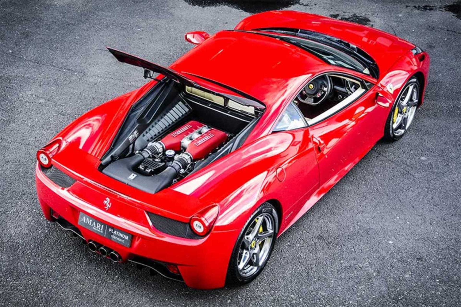 موتور F136 فراری مازراتی