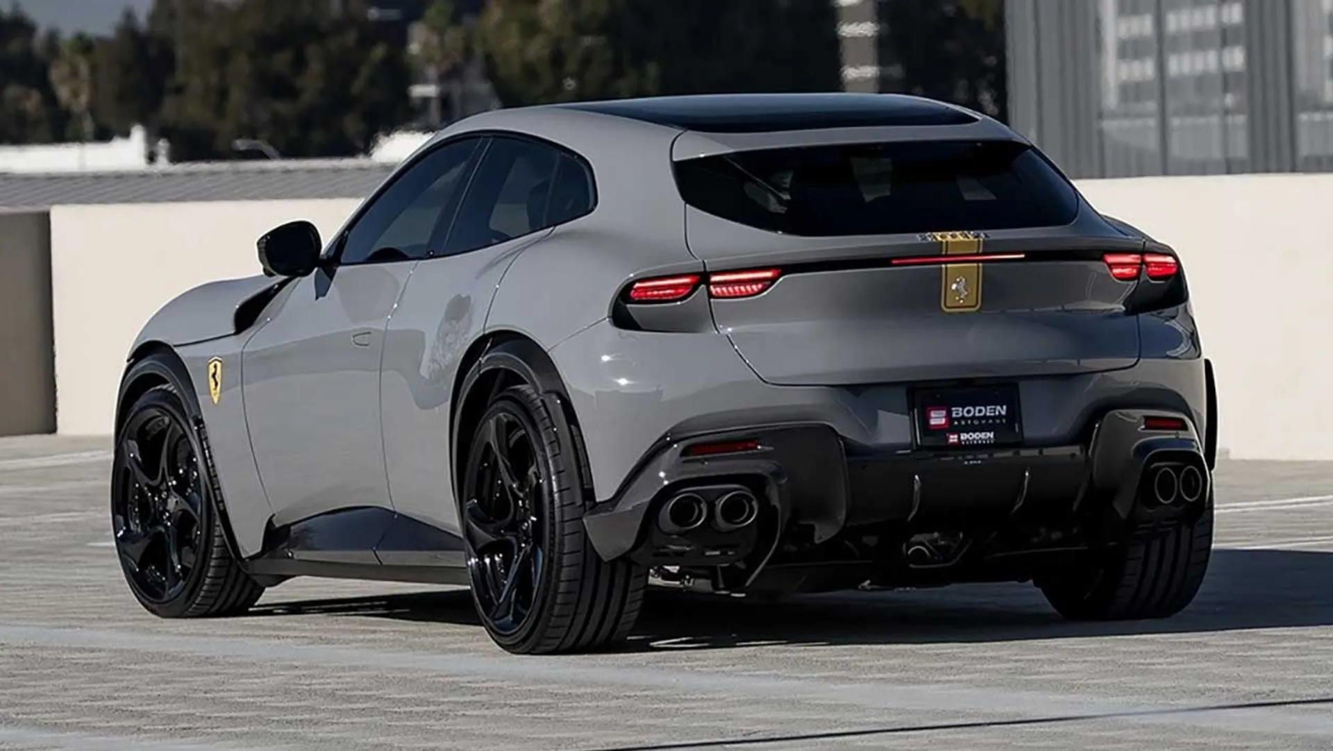 فراری پوروسانگوئه با تیونینگ نوویتک