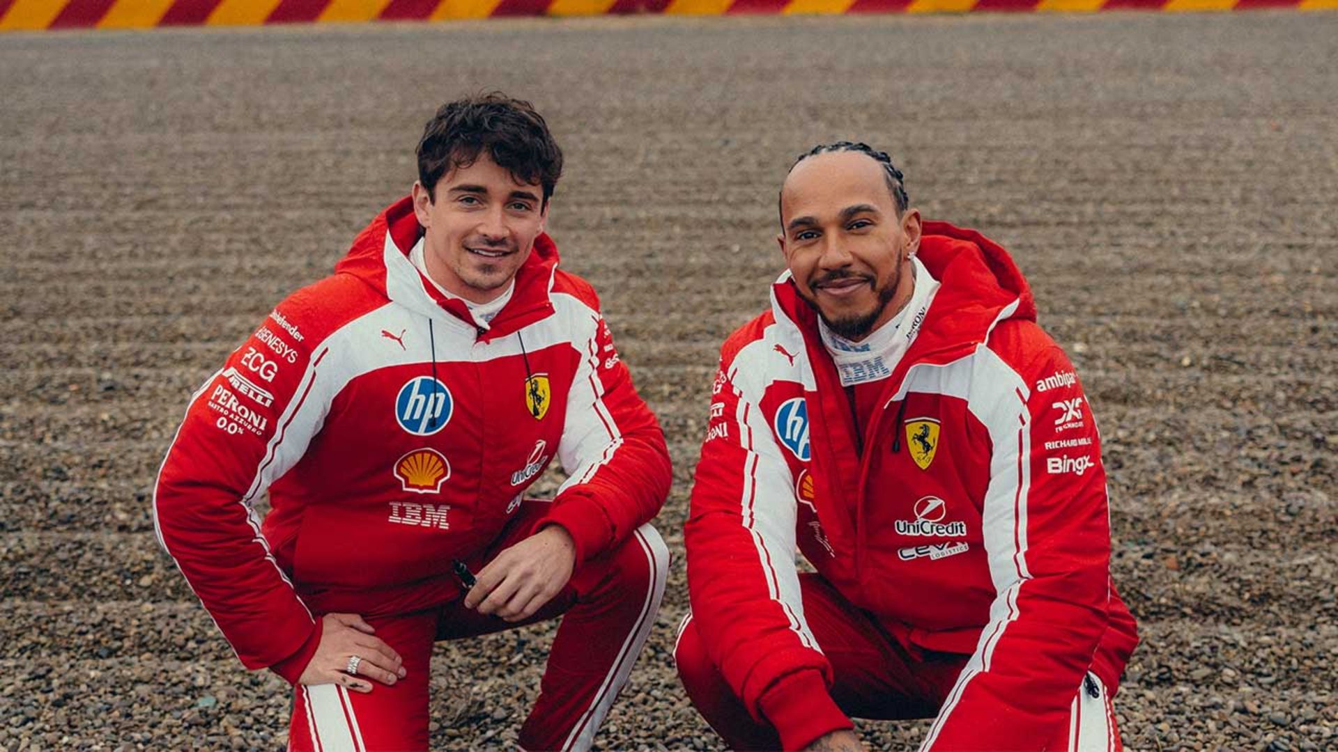 لوئیس همیلتون و شارل لکلرک