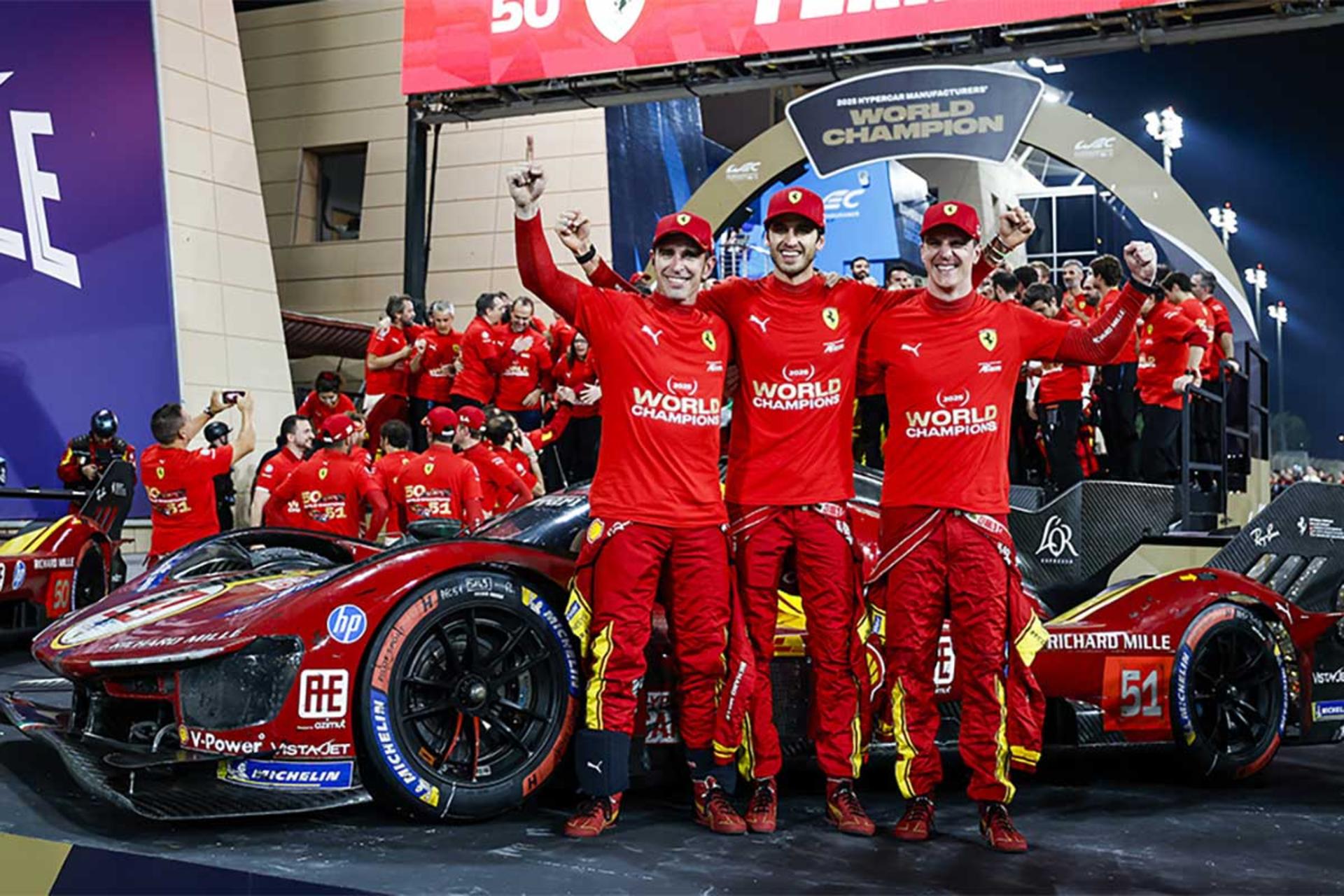 قهرمانی فراری در مسابقات استقامتی 2025