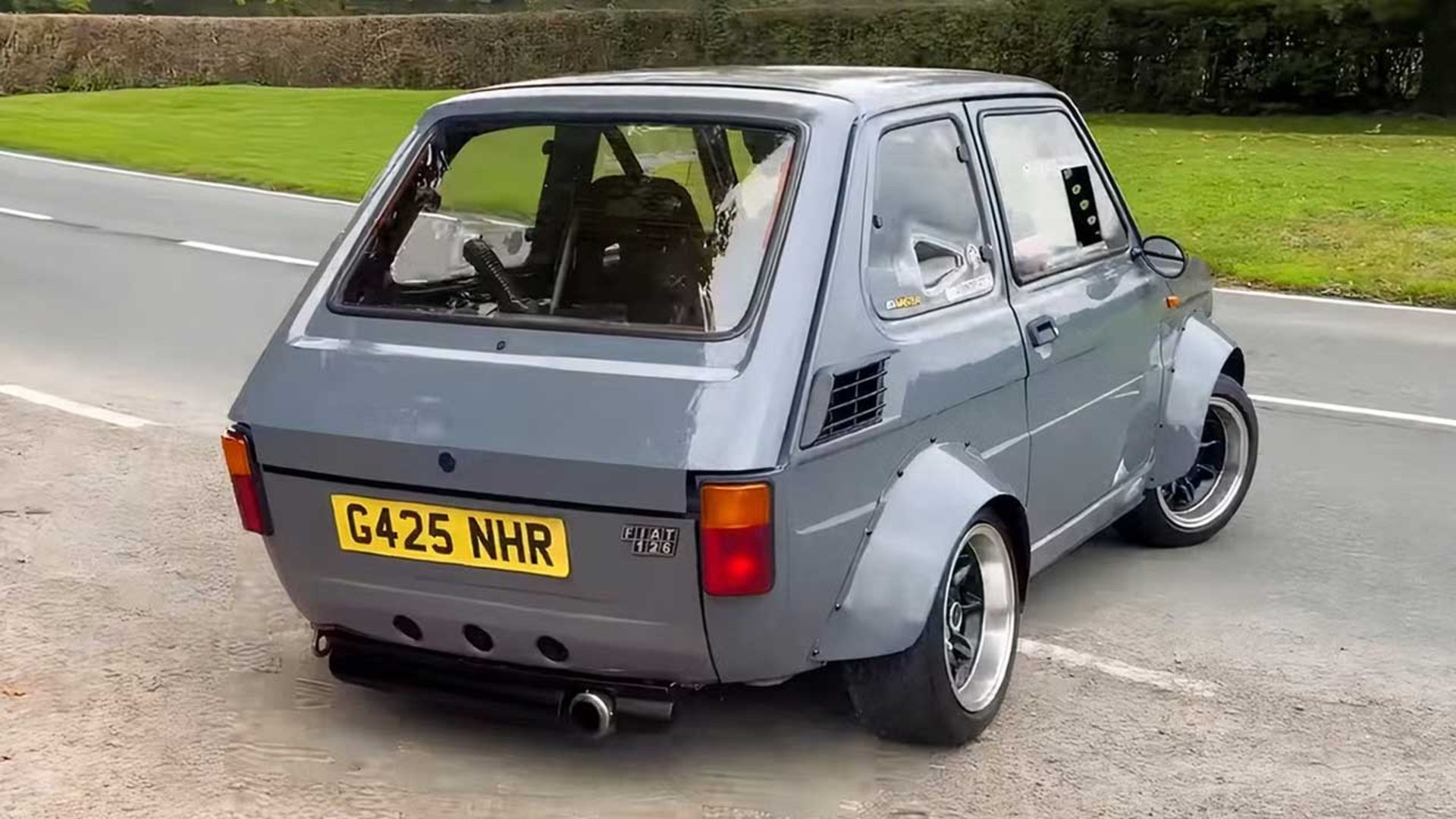 فیات 126 با پیشرانه موتورسیکلت بی‌ام‌و